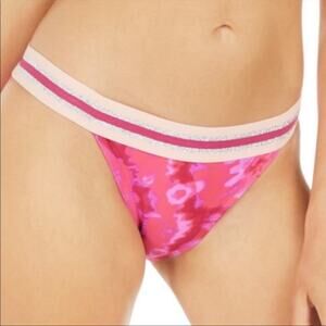 Hula Honey Pink TIE-DYE Bikini Swim Bottom XS